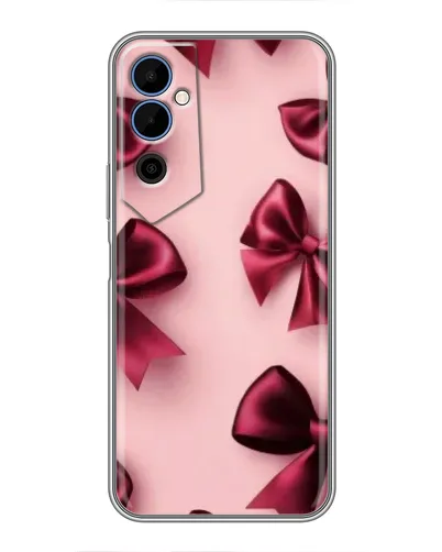 Чехол для TECNO POVA Neo 2 с картинкой «Бордовый атлас»
