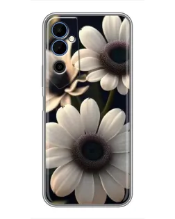 Чохол для TECNO POVA Neo 2 з картинкою «Білі маргаритки макро» Чохол для TECNO POVA Neo 2 з картинкою «Білі маргаритки макро»