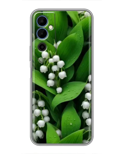 Чехол для TECNO POVA Neo 2 с картинкой «Ландыши в зелени» Чехол для TECNO POVA Neo 2 с картинкой «Ландыши в зелени»