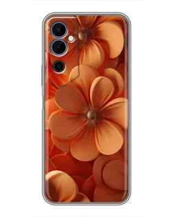 Чохол для TECNO POVA Neo 2 з картинкою «Помаранчева макро квітка» Чохол для TECNO POVA Neo 2 з картинкою «Помаранчева макро квітка»