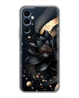 Чохол для TECNO POVA Neo 2 з картинкою «Чорний лотос» Чохол для TECNO POVA Neo 2 з картинкою «Чорний лотос»
