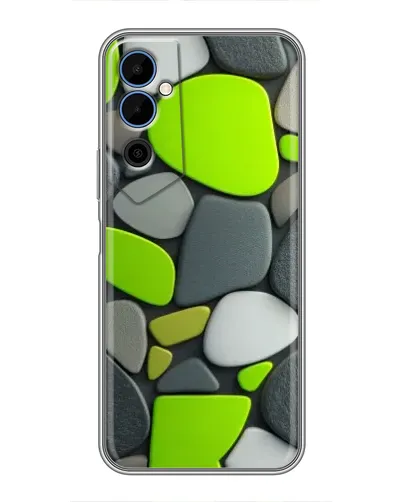 Чехол для TECNO POVA Neo 2 с картинкой «Яркая неоновая галька»