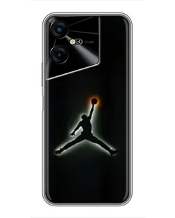 Чехол для TECNO POVA Neo 3 с картинкой «Jordan Gradient Logo» Чехол для TECNO POVA Neo 3 с картинкой «Jordan Gradient Logo»