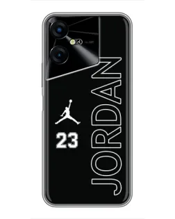 Чехол для TECNO POVA Neo 3 с картинкой «Jordan Vertical»