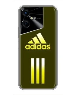 Чехол для TECNO POVA Neo 3 с картинкой «Оливковый градиент Adidas»