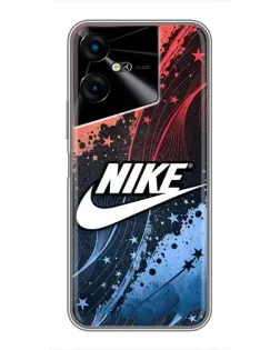 Чехол для TECNO POVA Neo 3 с картинкой «Градиентный принт Найк»