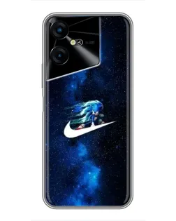 Чехол для TECNO POVA Neo 3 с картинкой «Звездный путь Nike»