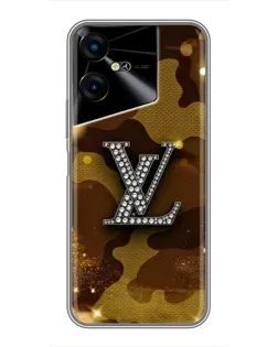 Чехол для TECNO POVA Neo 3 с картинкой «Камуфляжный Louis Vuitton»