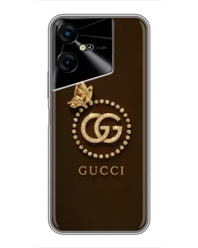 Чехол для TECNO POVA Neo 3 с картинкой «Gucci — золотая бабочка» Чехол для TECNO POVA Neo 3 с картинкой «Gucci — золотая бабочка»