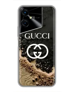 Чехол для TECNO POVA Neo 3 с картинкой «Gucci — песчаные дюны»