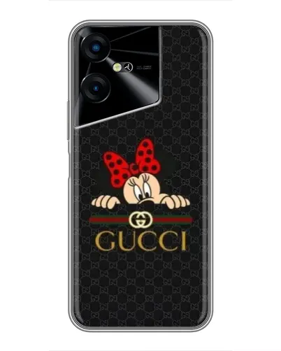 Чехол для TECNO POVA Neo 3 с картинкой «Минни Маус Gucci — черный» Чехол для TECNO POVA Neo 3 с картинкой «Минни Маус Gucci — черный»
