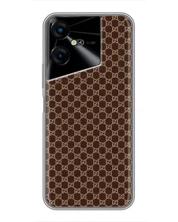 Чехол для TECNO POVA Neo 3 с картинкой «Gucci — шоколадная сетка» Чехол для TECNO POVA Neo 3 с картинкой «Gucci — шоколадная сетка»