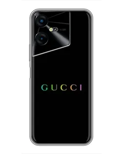 Чехол для TECNO POVA Neo 3 с картинкой «Gucci — неоновый минимализм» Чехол для TECNO POVA Neo 3 с картинкой «Gucci — неоновый минимализм»