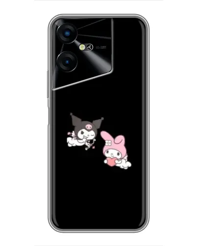 Чехол для TECNO POVA Neo 3 с картинкой «My Melody и Kuromi»