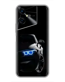 Чохол для TECNO POVA Neo 3 з картинкою «BMW — нічний погляд»