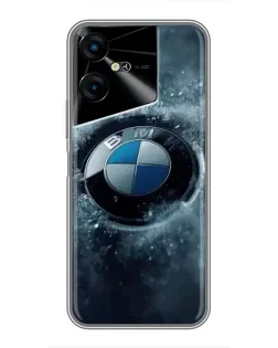 Чохол для TECNO POVA Neo 3 з картинкою «Логотип BMW — лід»