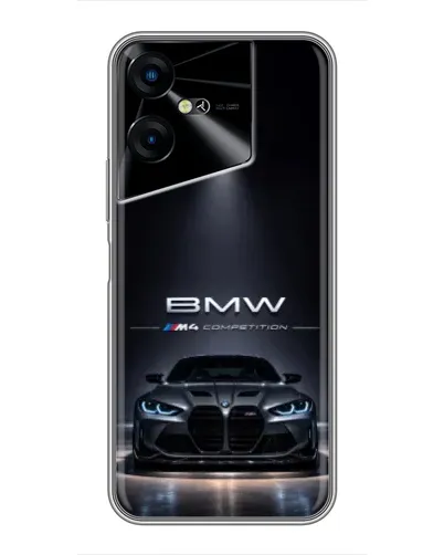 Чохол для TECNO POVA Neo 3 з картинкою «BMW крізь нічне місто» Чохол для TECNO POVA Neo 3 з картинкою «BMW крізь нічне місто»