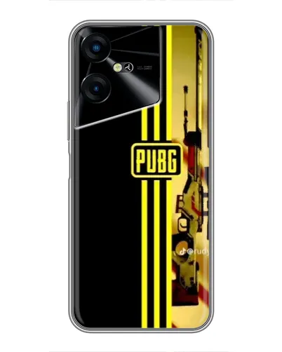 Чехол для TECNO POVA Neo 3 с картинкой «PUBG — камуфляжный шлем»
