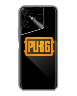 Чехол для TECNO POVA Neo 3 с картинкой «PUBG — рамка лого»