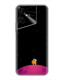 Чохол для TECNO POVA Neo 3 з картинкою «Самотній герой на планеті» Чохол для TECNO POVA Neo 3 з картинкою «Самотній герой на планеті»