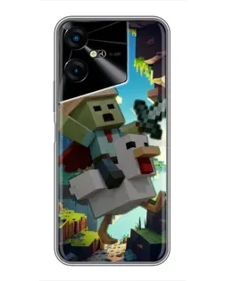 Чохол для TECNO POVA Neo 3 з картинкою «Стів та гусь» Чохол для TECNO POVA Neo 3 з картинкою «Стів та гусь»
