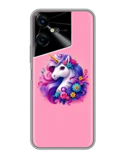Чехол для TECNO POVA Neo 3 с картинкой «Сказочный единорог»