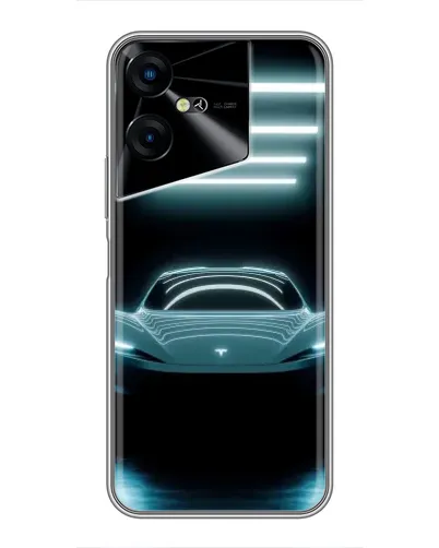 Чехол для TECNO POVA Neo 3 с картинкой «Tesla в неоне» Чехол для TECNO POVA Neo 3 с картинкой «Tesla в неоне»