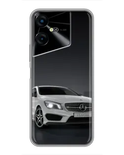 Чехол для TECNO POVA Neo 3 с картинкой «Mercedes AMG GT Silver» Чехол для TECNO POVA Neo 3 с картинкой «Mercedes AMG GT Silver»
