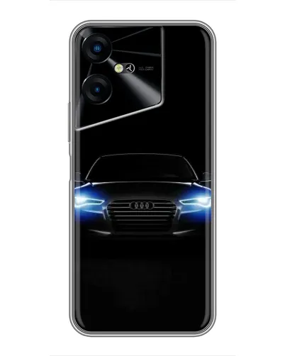Чехол для TECNO POVA Neo 3 с картинкой «Audi в неоне» Чехол для TECNO POVA Neo 3 с картинкой «Audi в неоне»