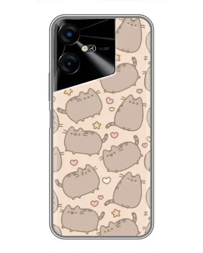 Чехол для TECNO POVA Neo 3 с картинкой «Маленькие Пушины»