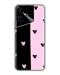 Чехол для TECNO POVA Neo 3 с картинкой «Контрастные банты»