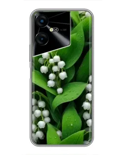 Чехол для TECNO POVA Neo 3 с картинкой «Ландыши в зелени» Чехол для TECNO POVA Neo 3 с картинкой «Ландыши в зелени»