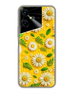Чехол для TECNO POVA Neo 3 с картинкой «Ромашковое солнце» Чехол для TECNO POVA Neo 3 с картинкой «Ромашковое солнце»