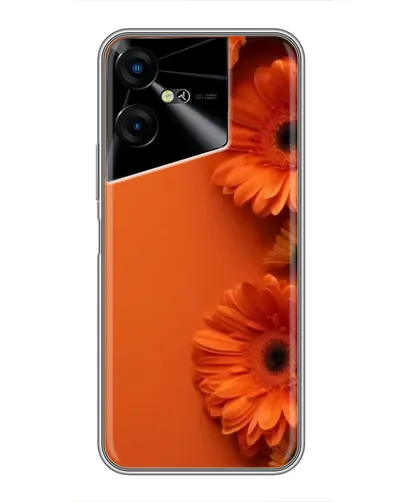 Чехол для TECNO POVA Neo 3 с картинкой «Оранжевые герберы» Чехол для TECNO POVA Neo 3 с картинкой «Оранжевые герберы»