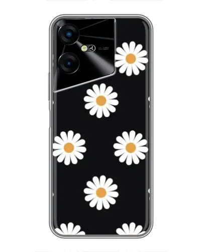Чехол для TECNO POVA Neo 3 с картинкой «Ромашки на черном» Чехол для TECNO POVA Neo 3 с картинкой «Ромашки на черном»