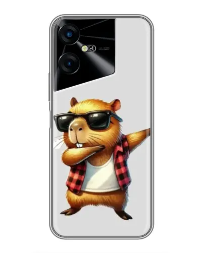 Чехол для TECNO POVA Neo 3 с картинкой «Капибара рэпер даб» Чехол для TECNO POVA Neo 3 с картинкой «Капибара рэпер даб»