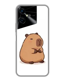 Чехол для TECNO POVA Neo 3 с картинкой «Толстенькая капибара»