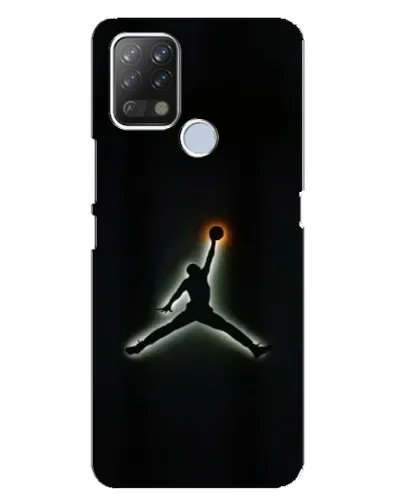 Чохол для TECNO Pova з картинкою «Jordan Gradient Logo»