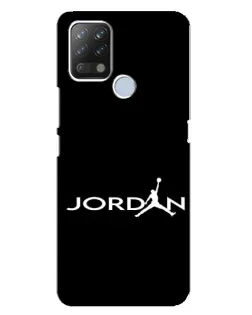 Чохол для TECNO Pova з картинкою «Jordan White Logo»