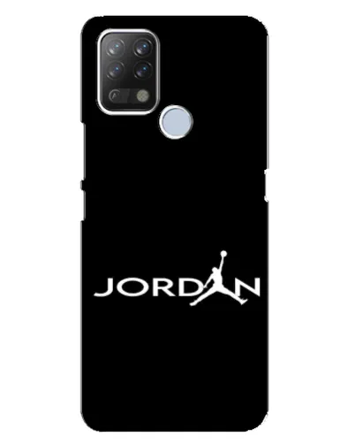 Чохол для TECNO Pova з картинкою «Jordan White Logo»