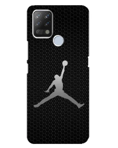 Чохол для TECNO Pova з картинкою «Jordan Dark Carbon»