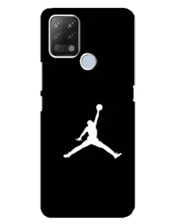 Чохол для TECNO Pova з картинкою «Jordan Silhouette»