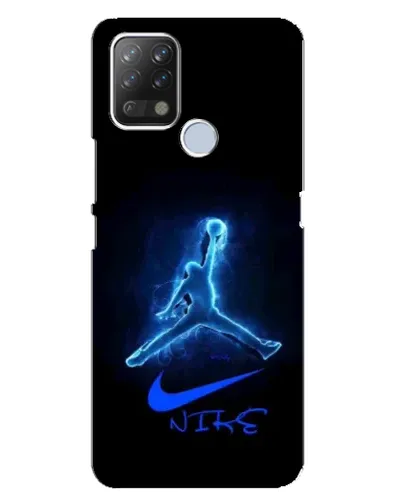 Чохол для TECNO Pova з картинкою «Jordan Neon Blue»