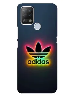 Чохол для TECNO Pova з картинкою «Неоновий Adidas»