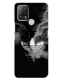 Чохол для TECNO Pova з картинкою «Абстрактний дим Adidas»