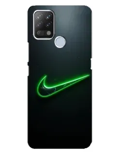 Чохол для TECNO Pova з картинкою «Неоновий контур Nike» Чохол для TECNO Pova з картинкою «Неоновий контур Nike»