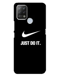 Чехол для TECNO Pova с картинкой «Классический принт Nike»