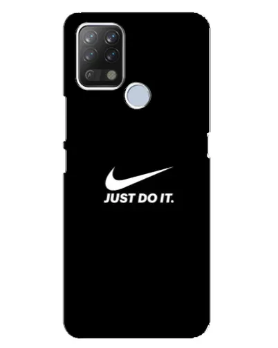 Чехол для TECNO Pova с картинкой «Минимализм от Nike»