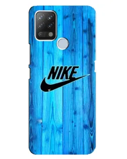 Чехол для TECNO Pova с картинкой «Голубое дерево Nike»