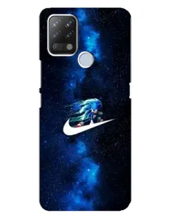 Чехол для TECNO Pova с картинкой «Звездный путь Nike»